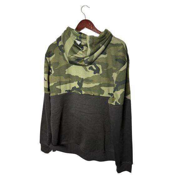 Ecko Unltd. Men Sweatshirt L Black Camo Hoodie Logo Graphic Print - Picture 3 of 4